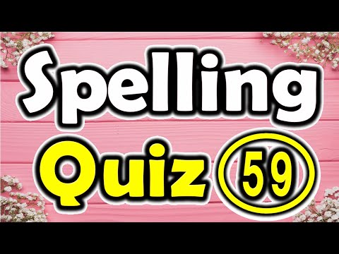 Spelling Quiz (59) (Spelling Words for Grade 7) [ ForB English Lesson ]