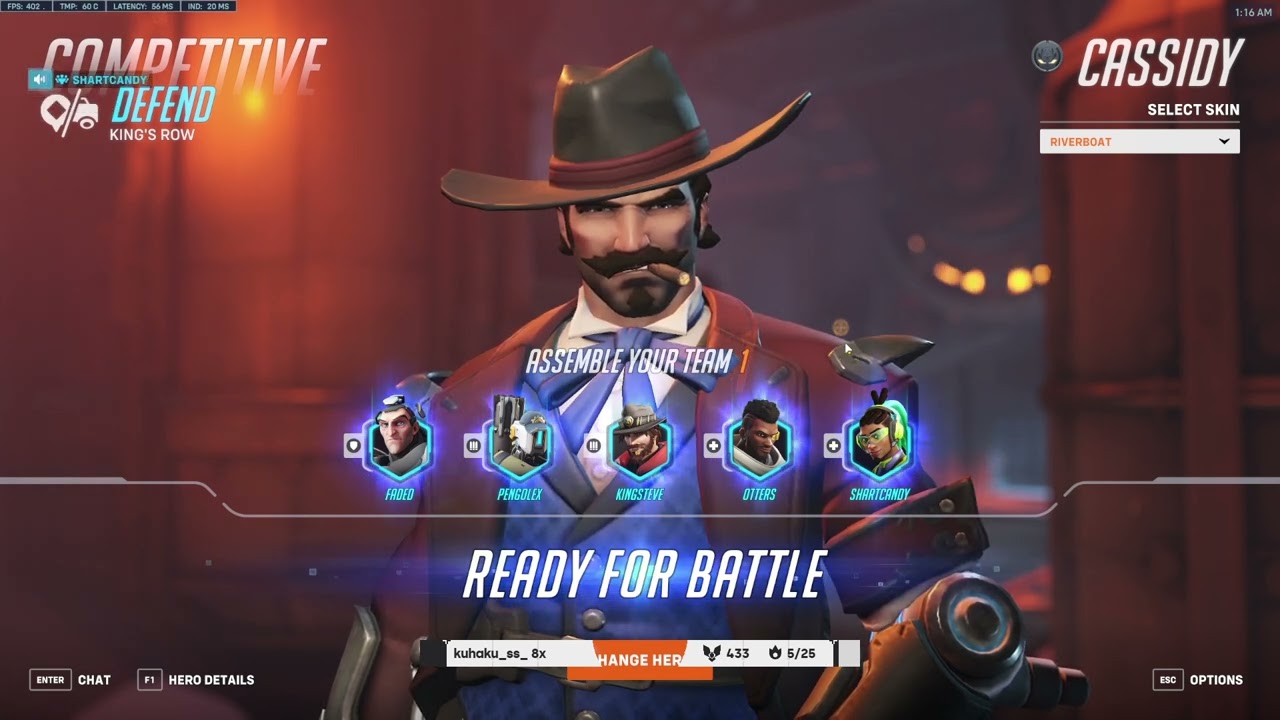 HUMAN AIMBOT! GALE CASSIDY OVERWATCH 2 GAMEPLAY SEASON 9 TOP 500