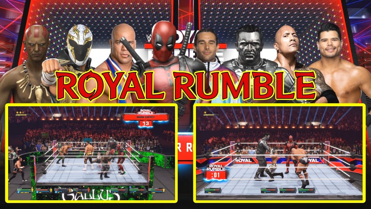 Дэдпул победил в матче «Королевская битва» с участием 30 человек?!