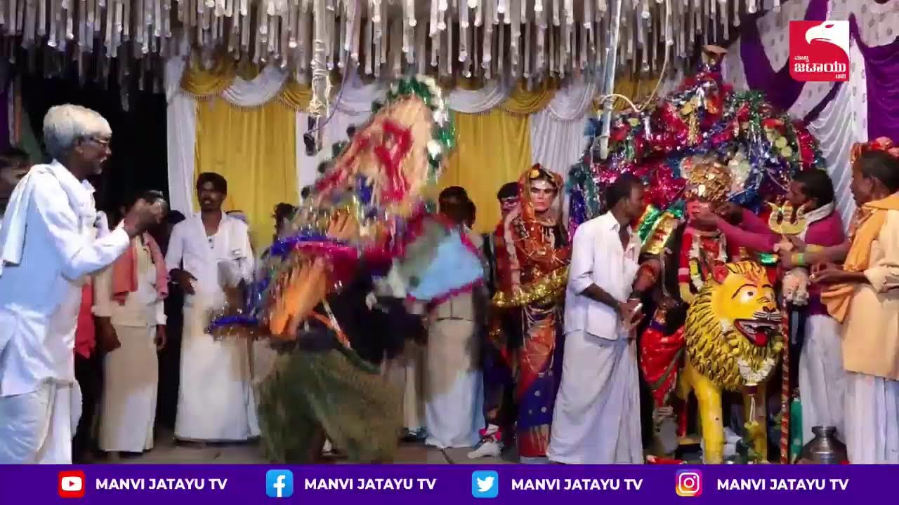 Bayalu Nataka ದೇವದುರ್ಗ ತಾಲ್ಲೂಕಿನ ಹಿರೇಬೂದೂರು ಗ್ರಾಮದಲ್ಲಿ ಶ್ರೀ ಶಾಂಭವಿ ಚರಿತ್ರೆ ಬಯಲು ನಾಟಕ.