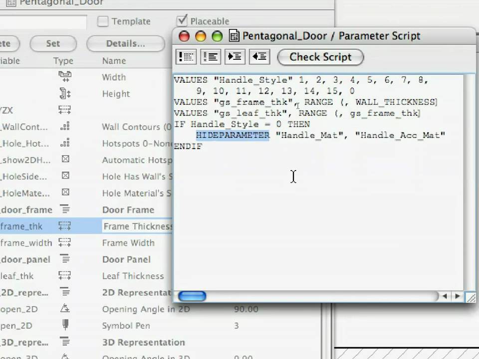 object java ArchiCAD Building Object Creation ITG 9-3