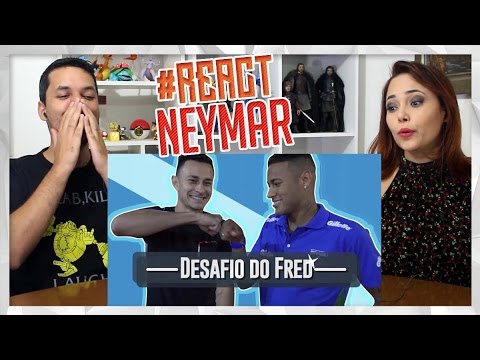 REACT DESAFIO DO TRAVESSÃO COM NEYMAR (Desimpedidos)