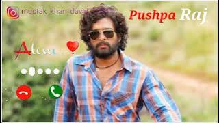 Pushpa  ringtone. Allu Arjun ringtone || Pushpa message ringtone || trending ringtone pushpa raj