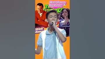 Dulce naiyak sa kanta ng Matt Monro ng Pinas! 🥹 The clones ka voice of the Stars #singing