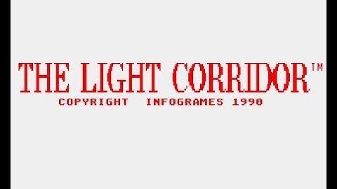 The Light Corridor Review for the Commodore Amiga by John Gage