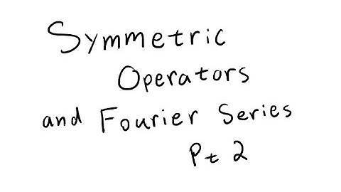 Symmetric Operators and Fourier Series - Part 2