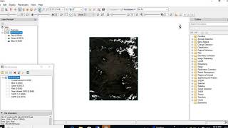 Contrast enhancement in ENVI