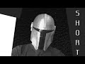 The 3D printed Mandalorian helmet is done! #Short