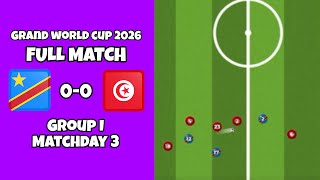 TUNISIA SCRAPE THROUGH TO LAST 32 AFTER NIL-NIL DRAW! | DR Congo 0-0 Tunisia | GRAND WORLD CUP 2026