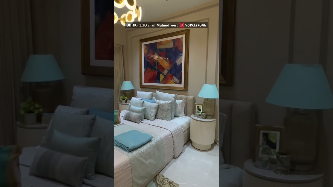 3BHK in Mulund west || price - 3.30 cr || Forest theme project