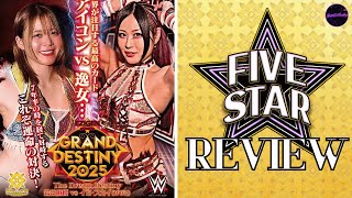 MARIGOLD GRAND DESTINY 2025 REVIEW: Mayu Iwatani vs. IYO SKY, Miku Aono, Victoria Yuzuki | Five Star
