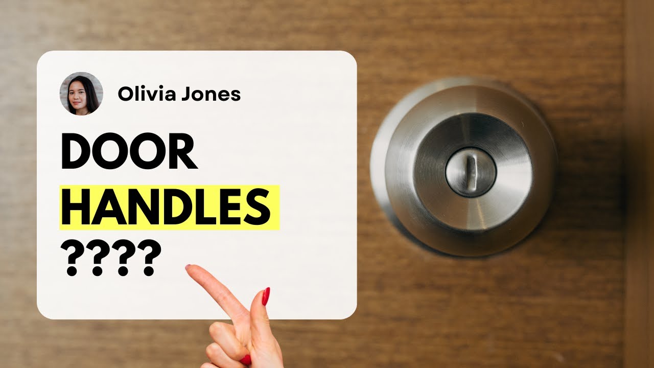 Why Door Handles Look the Way They Do