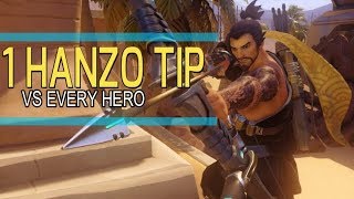 1 HANZO TIP for EVERY HERO ft. Gata