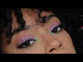 Purple & Green pop of color! - makeup tutorial | jasmeannnn