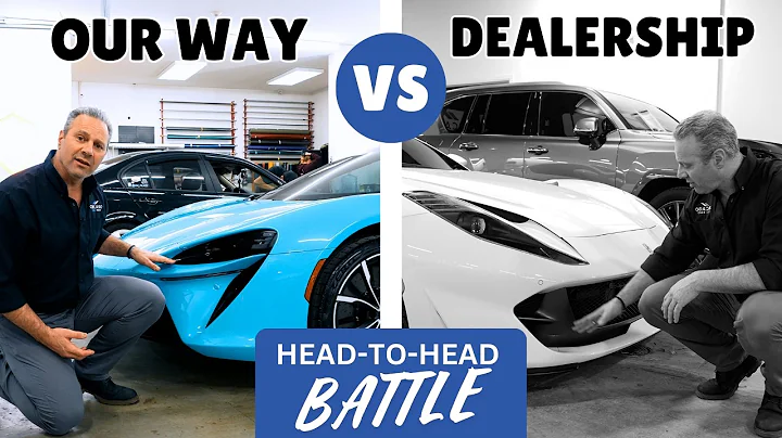 Other Shop's Paint Protection Film vs Chicago Auto Pros PPF