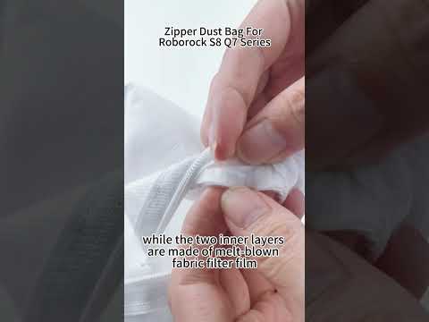 Reusable Zipper Dust