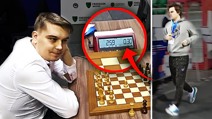 Magnus Carlsen Late for a 3 minute. He Starts With Only 30 Seconds?!