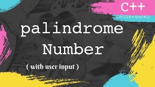 palindrome Number Program | TCS interview questions | Coding question