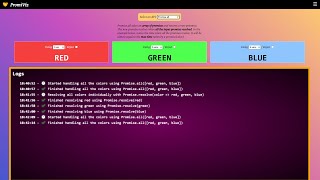 PromiViz | JavaScript Promises | Tools to Visualize Promises
