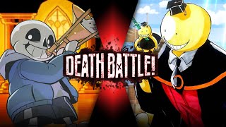 Sans vs Korosensei (Undertale vs Assassination Classroom) Fan-made Death Battle Trailer