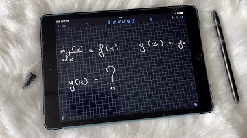 ASMR Math Lessons: Trivial First Order Differential Equation