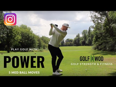 Golf Fitness - Med Balls For Crazy Power