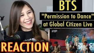 BTS "Permission To Dance" Performance at Global Citizen Live | REACTION