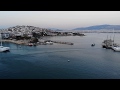 Zea Marina by Drone in the Evening | Bay of Zea | Piraeus | Greece | 4K