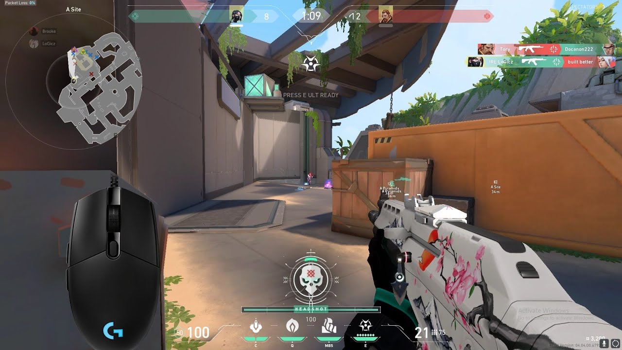 Logitech g203 (Valorant Montage)