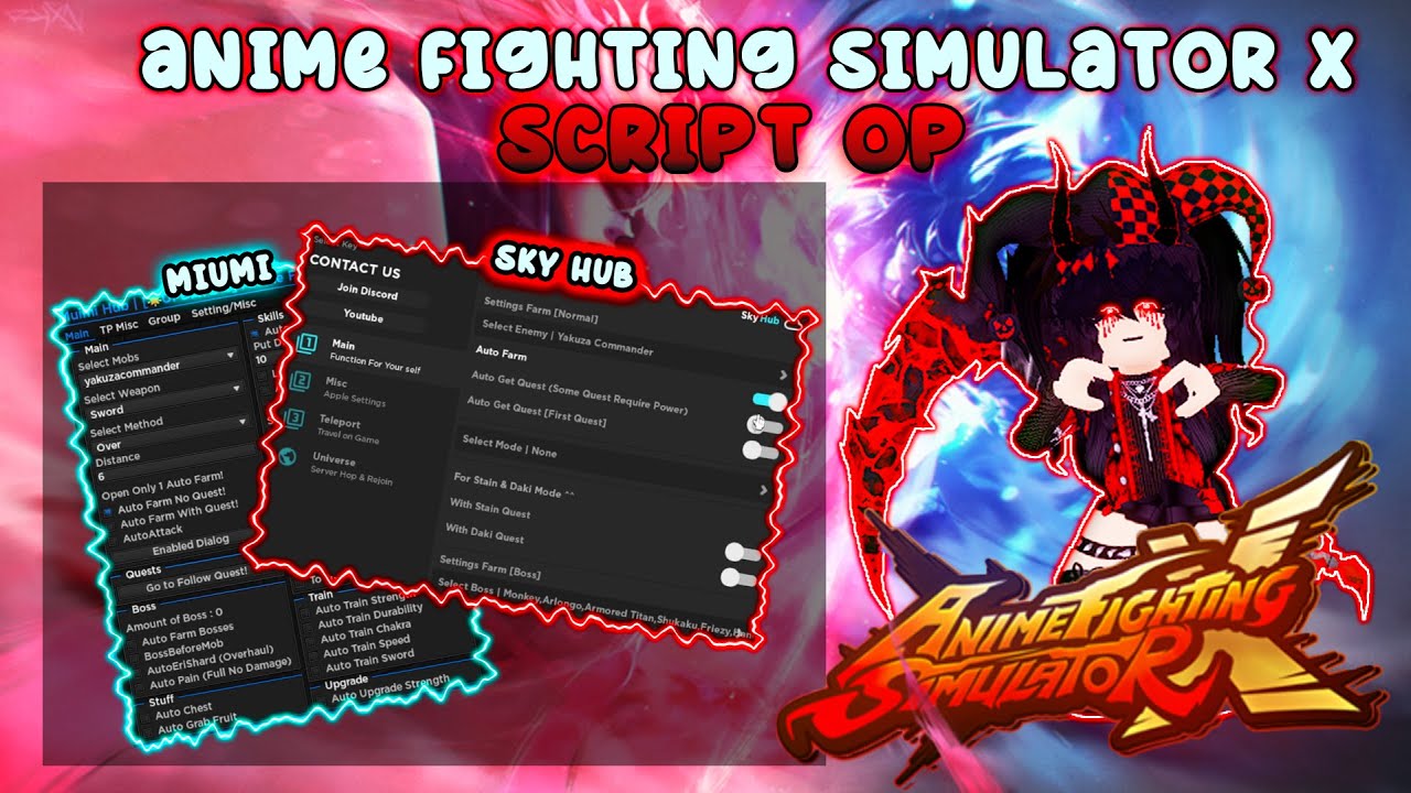 UPD 5] Anime Fighting Simulator X SCRIPT HACK, AUTO FARM AUTO PAIN FA
