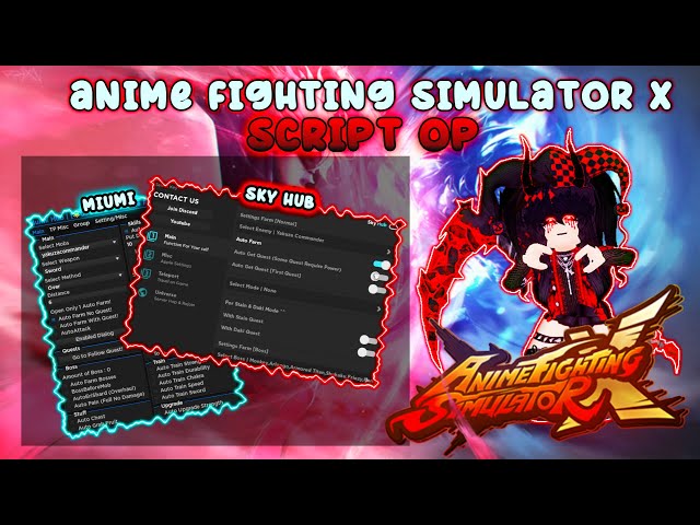 Anime Fighting Simulator Script/Hack, UPDATED