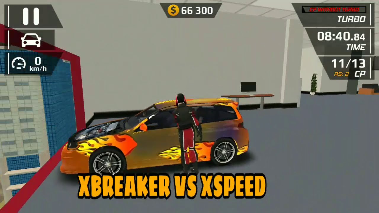 Smash Car Hit -Impossible Stunt New Yellow and mix color Car Vehicule Android Gameplay