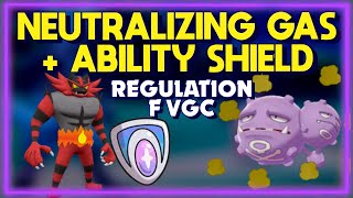 Incineroar IGNORES Neutralizing Gas with Ability Shield! || Pokemon Scarlet/Violet Reg F Battles