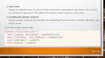 Update the DOM without Refreshing the Page in React.js: Dynamic Pagination Explained
