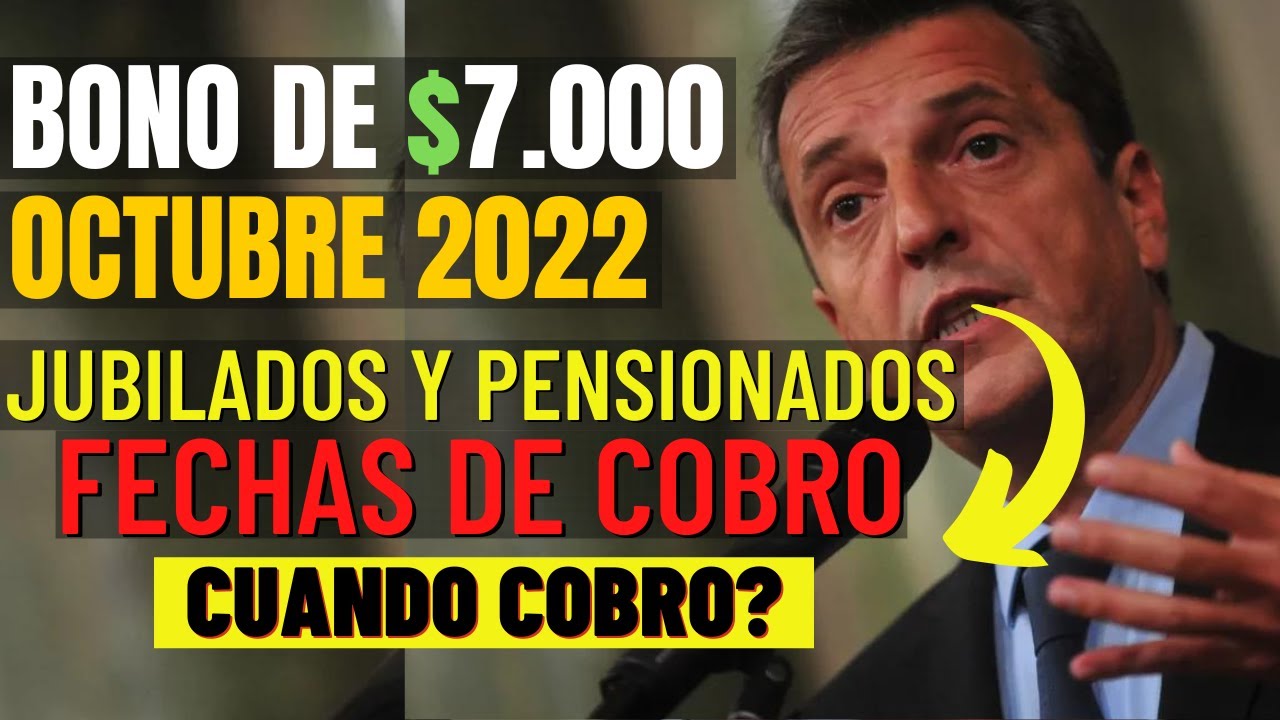 Jubilados El Bono De $7.000 Que Se Cobra Este Mes - Fechas De Cobro Del ...