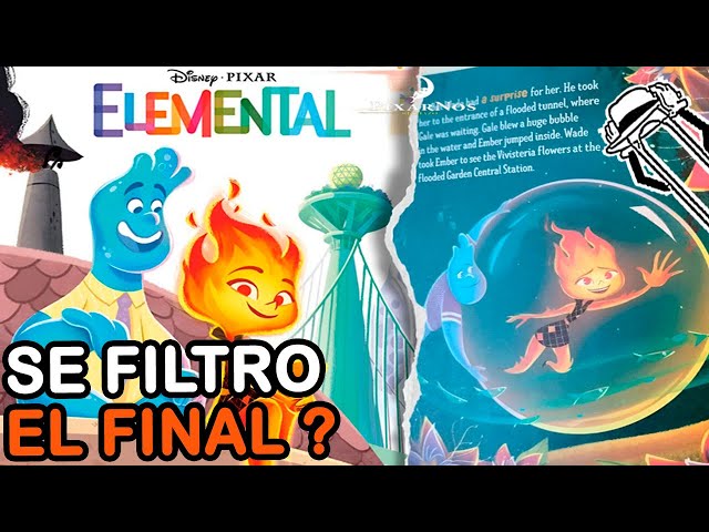 Elemental (Disney. El libro de la película)