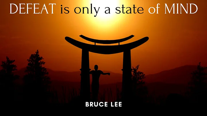 Bruce Lee's Quotes, Enter the Dragon - Martial Arts, Kung Fu #Motivational video #music #inspiration