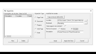 Linking To External Resources