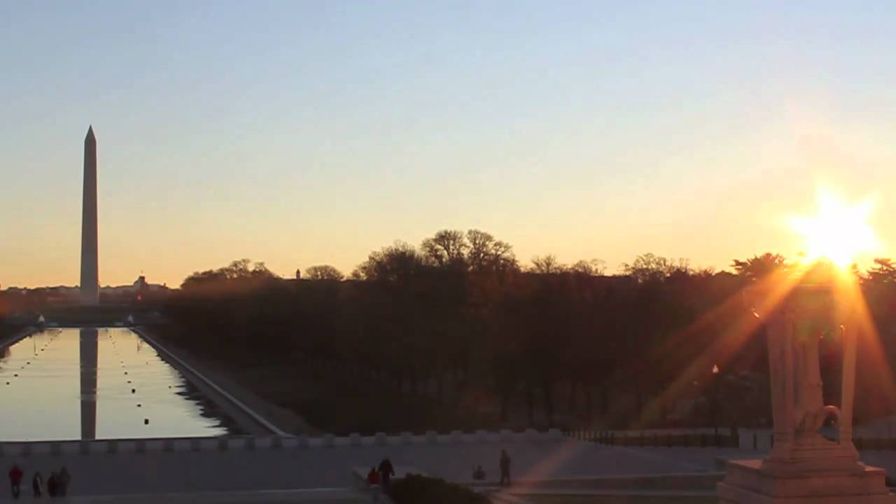 Washington DC Sunrise Time Lapse YouTube