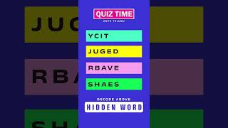 Find the Hidden Bible Word 👀 | Quick Quiz ✝️ #Shorts 155