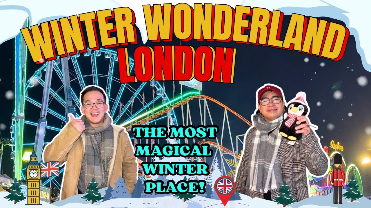 Winter Wonderland in London 🇬🇧❄️ | Magical Christmas Experience ✨