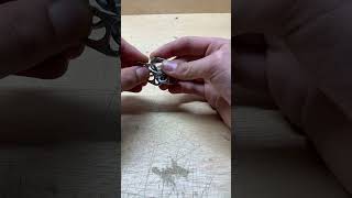 Day five of making pop tabs into chainmail armor #armor #craft