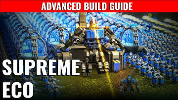 Advanced Eco | Beyond All Reason | Supreme Isthmus | Eco | Build Guide