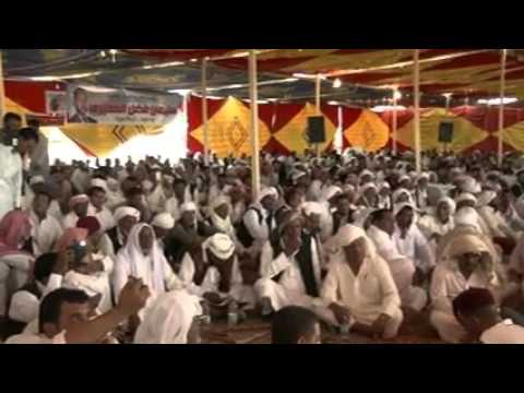 مؤتمر تحالف المرشح سليمان فضل العميري مع المر شح مهدي العمدة مطروح