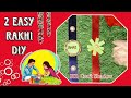 🎀 2 Easy Rakhi DIY Ideas | Paper Ribbon & Pearl Rakhi | Handmade Rakhi Tutorial | Rakhi For Brothers