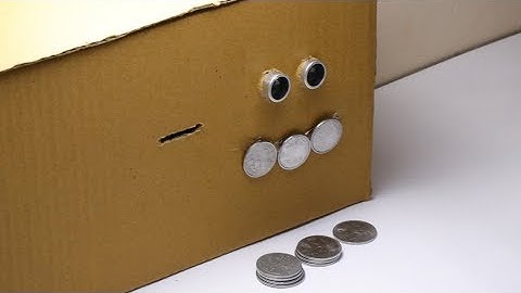 How To Make Piggy Bank using Arduino | DIY Smart Coin Bank