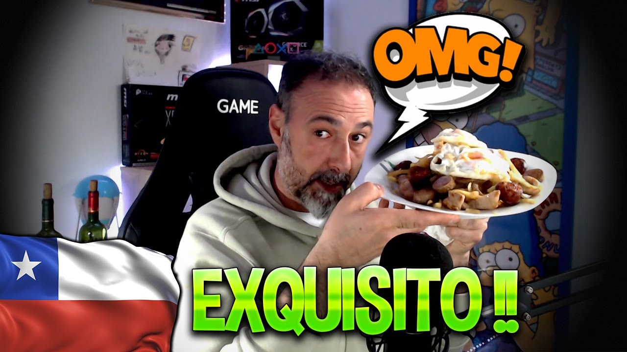 👉 ESPAÑOL PREPARA Y PRUEBA POR PRIMERA VEZ LA CHORRILLANA CHILENA 🇨🇱