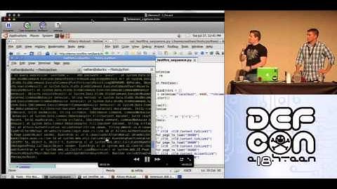 DEFCON 18: Constricting the Web: Offensive Python for Web Hackers 2/4