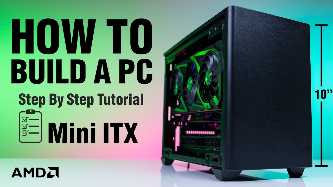 How Build A Mini ITX PC (Tiny!)
