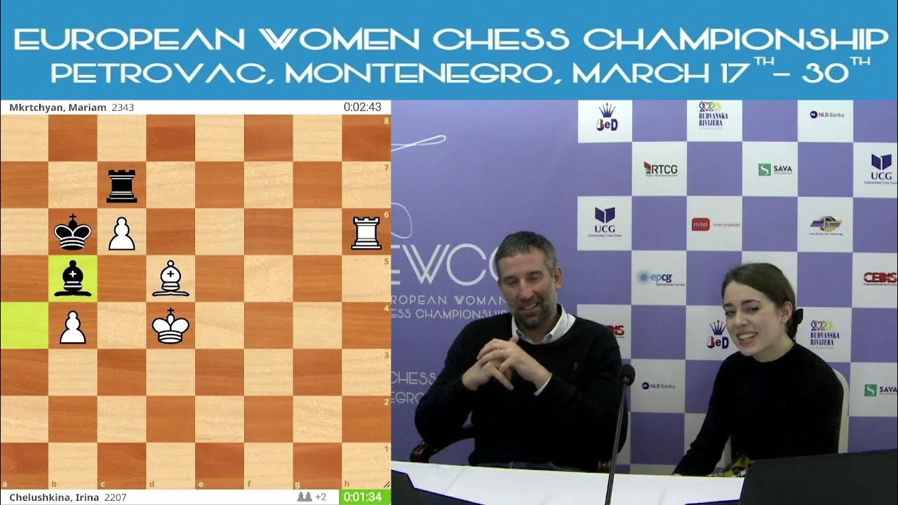 Women's World Championship Round 2 with WFM Anna Cramling and GM